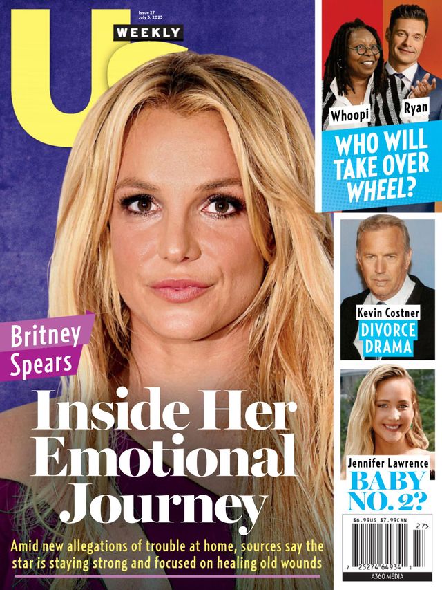 US WEEKLY magazine side cover 3 July 2023