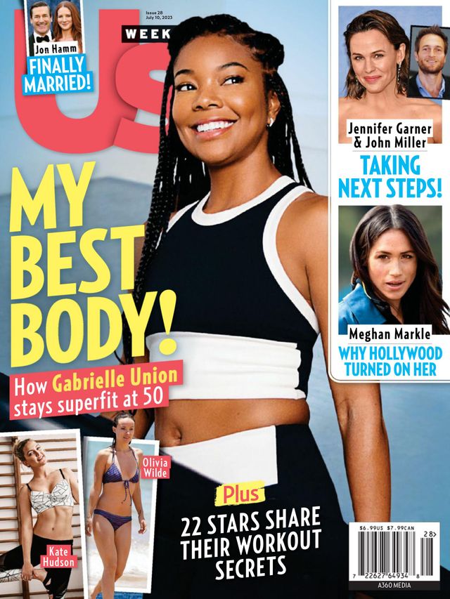 US WEEKLY magazine side cover 10 July 2023