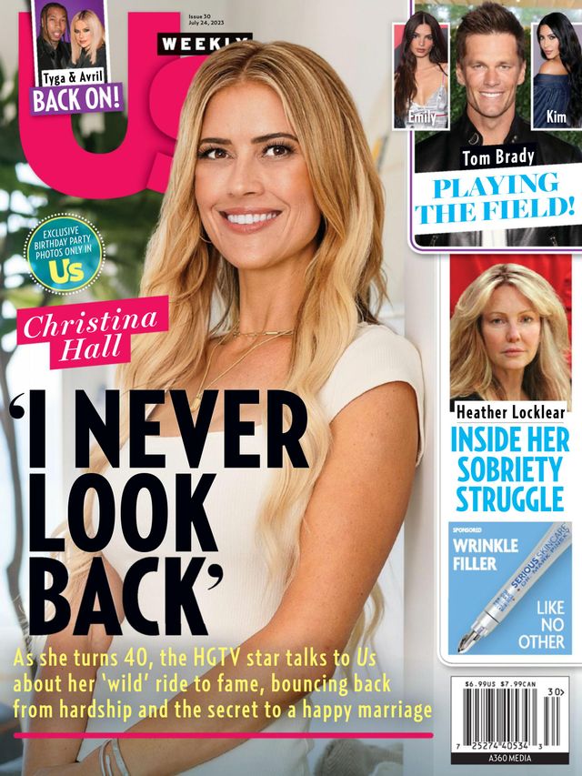 US WEEKLY magazine side cover 24 July 2023