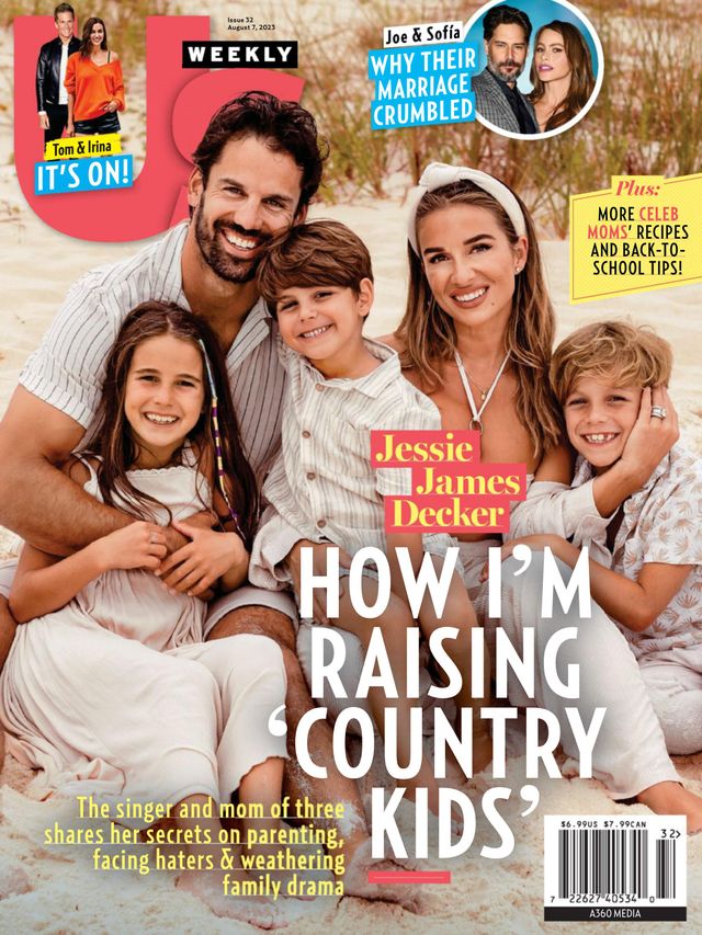 US WEEKLY magazine side cover 7 August 2023