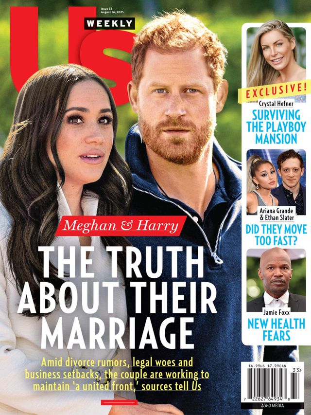 US WEEKLY magazine side cover 14 August 2023