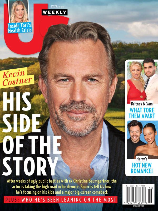 US WEEKLY magazine side cover 4 September 2023