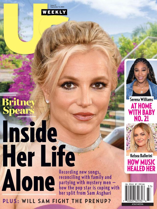 US WEEKLY magazine side cover 11 September 2023