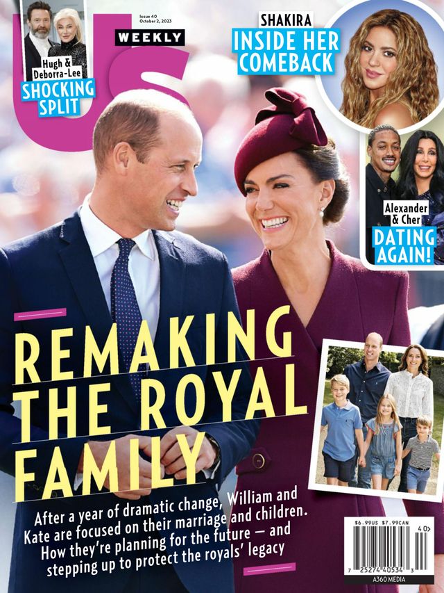 US WEEKLY magazine side cover 2 October 2023