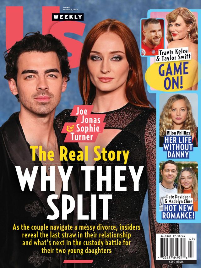 US WEEKLY magazine side cover 9 October 2023