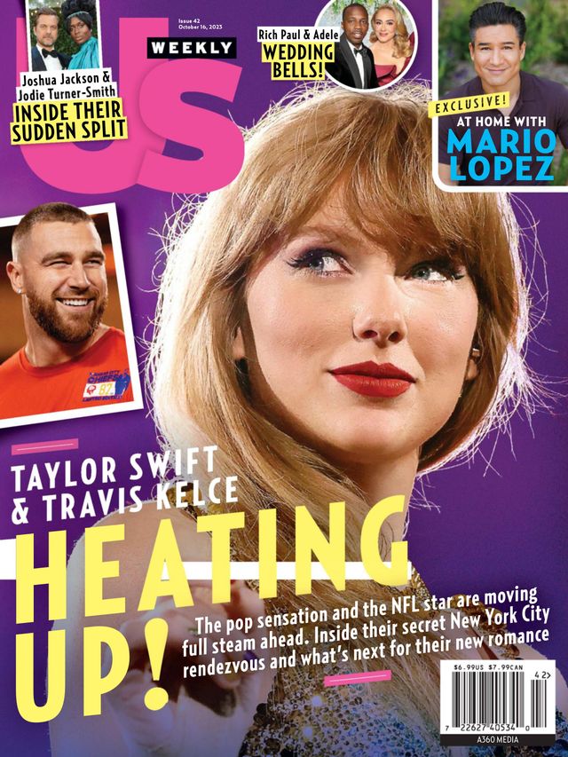 US WEEKLY magazine side cover 16 October 2023