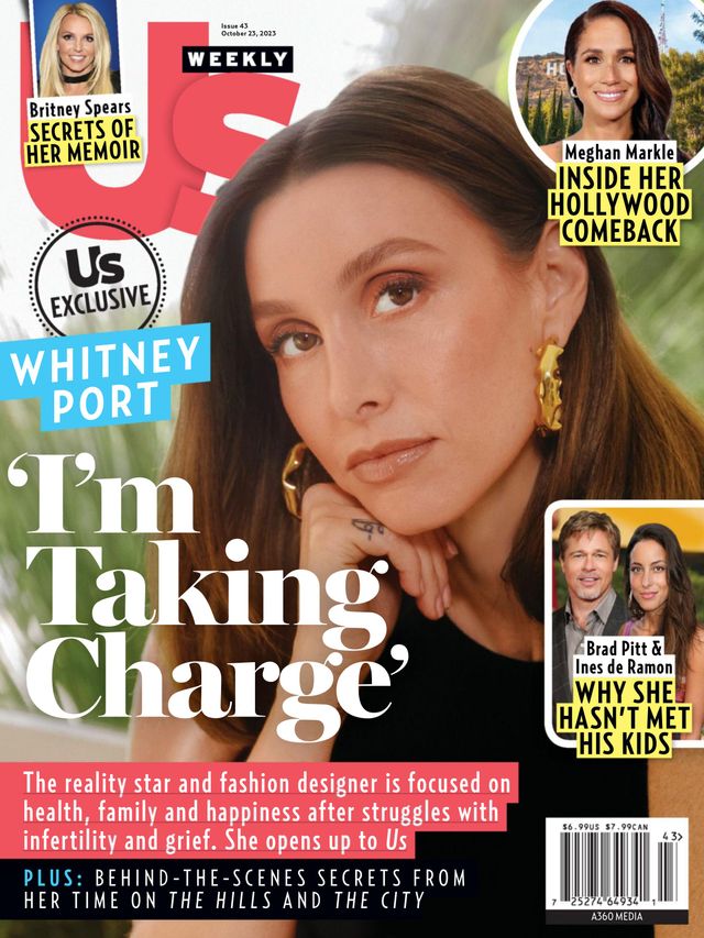 US WEEKLY magazine side cover 23 October 2023