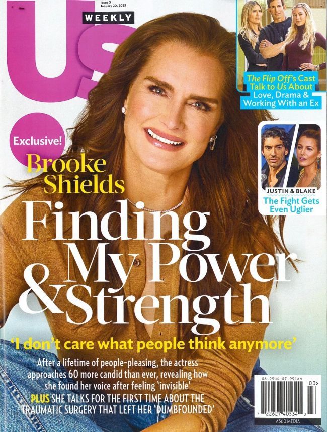US WEEKLY magazine side cover 20 January 2025