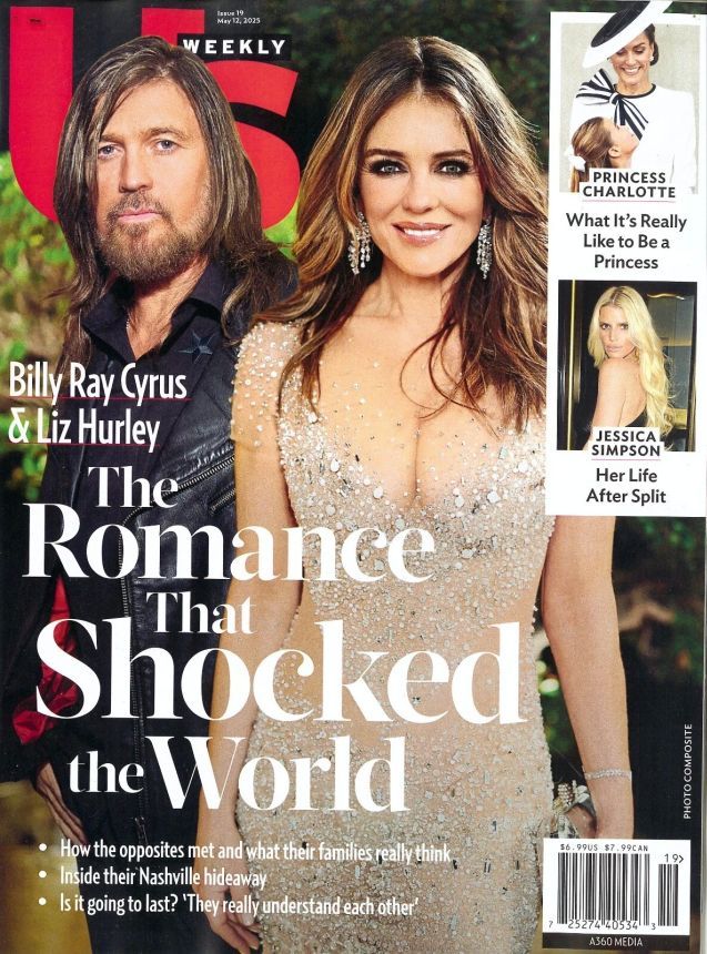 US WEEKLY magazine side cover 12 May 2025