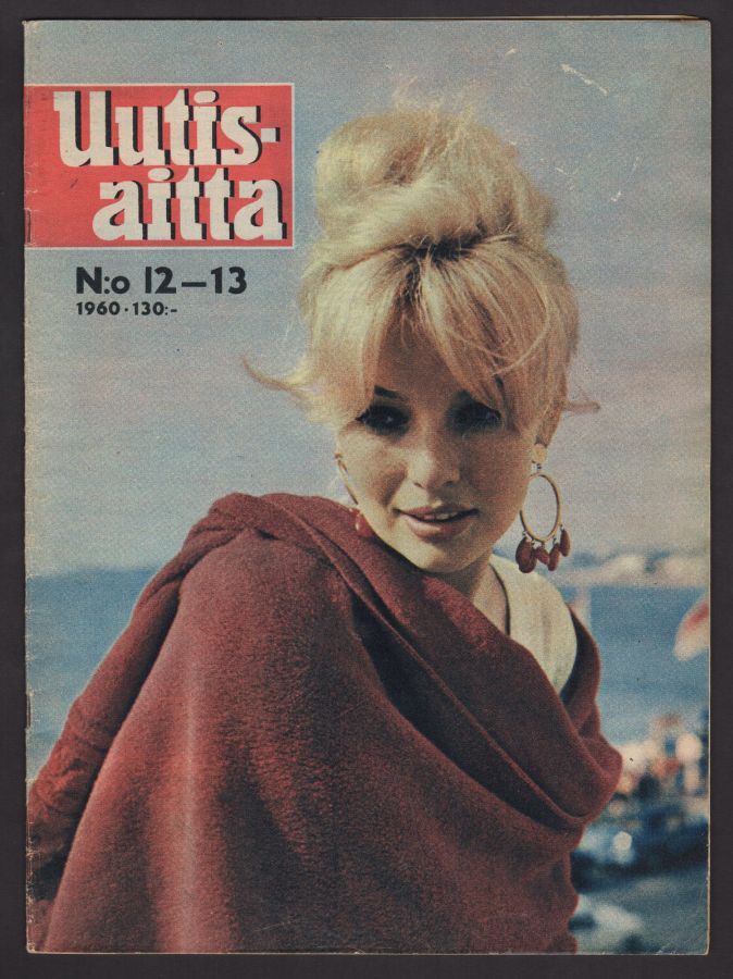 UUTISAITTA magazine side cover Issue 12-13   1960
