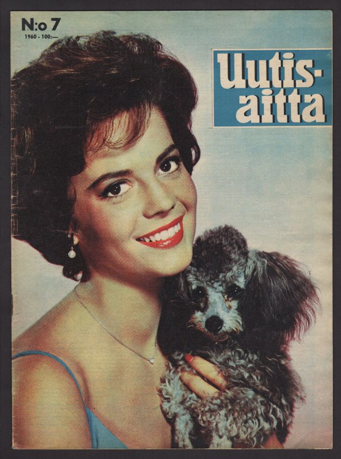UUTISAITTA magazine side cover Issue 7   1960