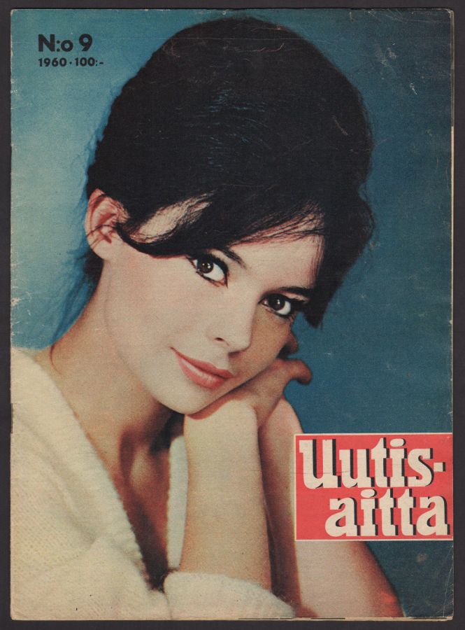 UUTISAITTA magazine side cover Issue 9   1960
