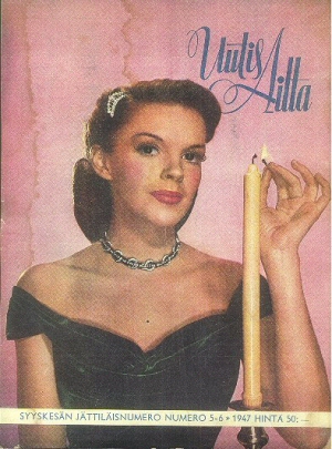 UUTISAITTA magazine side cover Issue 5/6 March 1947