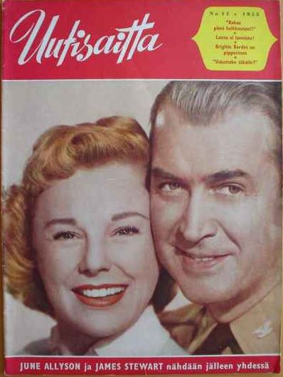 UUTISAITTA magazine side cover Issue 11  1955