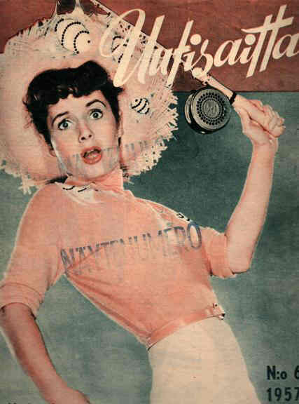 UUTISAITTA magazine side cover Issue 6  1957