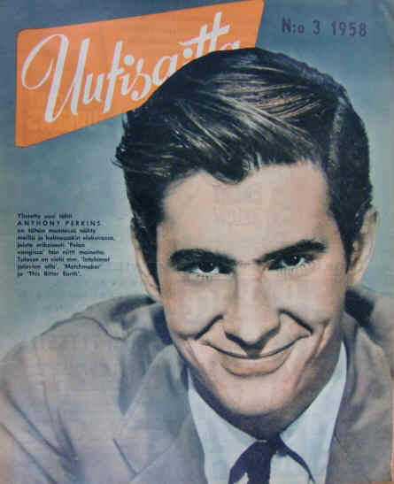 UUTISAITTA magazine side cover Issue 3  1958