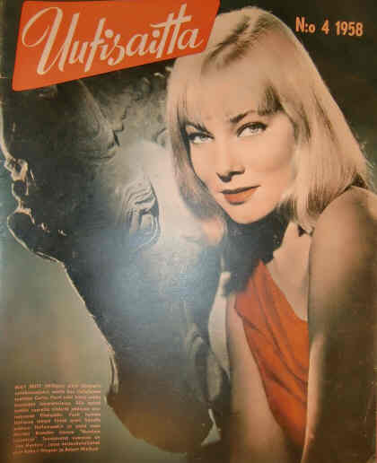 UUTISAITTA magazine side cover Issue 4  1958