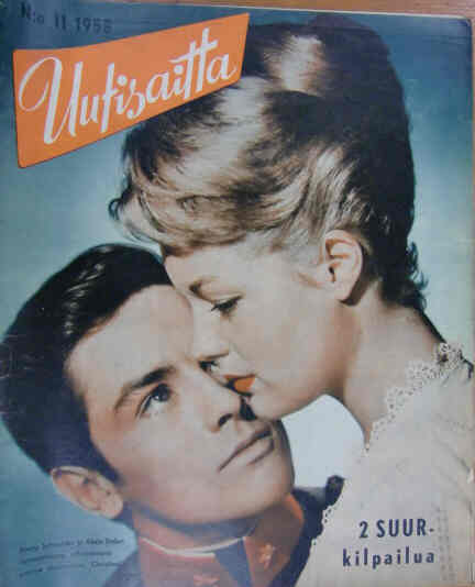 UUTISAITTA magazine side cover Issue 11  1958