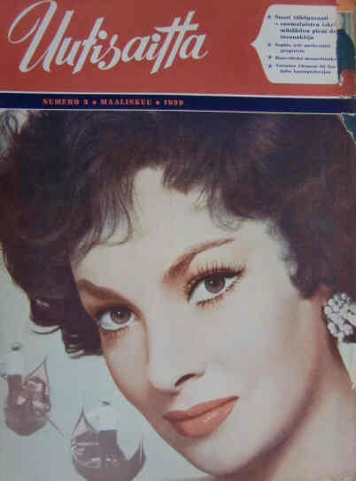 UUTISAITTA magazine side cover Issue 3  1959