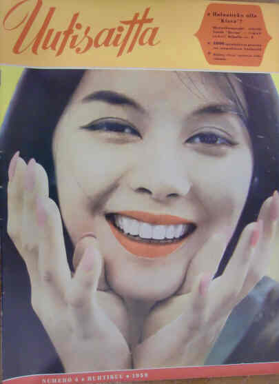 UUTISAITTA magazine side cover Issue 4  1959