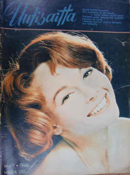 UUTISAITTA magazine side cover Issue 1  1960