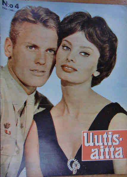 UUTISAITTA magazine side cover Issue 4  1960