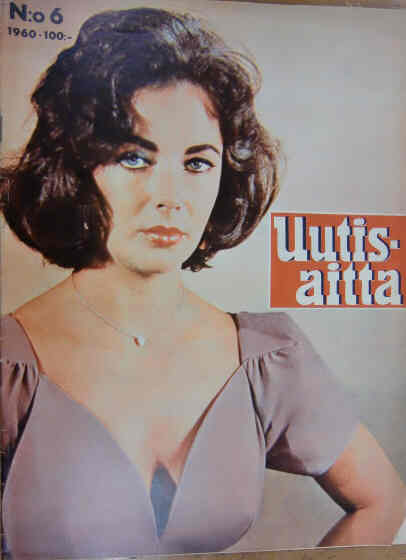 UUTISAITTA magazine side cover Issue 6  1960
