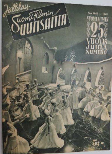 UUTISAITTA magazine side cover Issue 11-12   1943