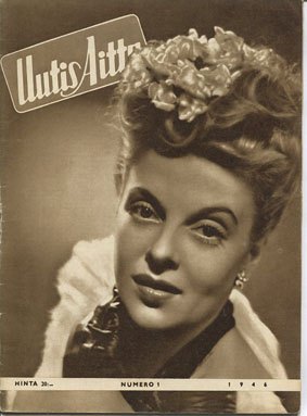 UUTISAITTA magazine side cover Issue 1   1946