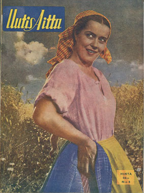 UUTISAITTA magazine side cover Issue 8   1946