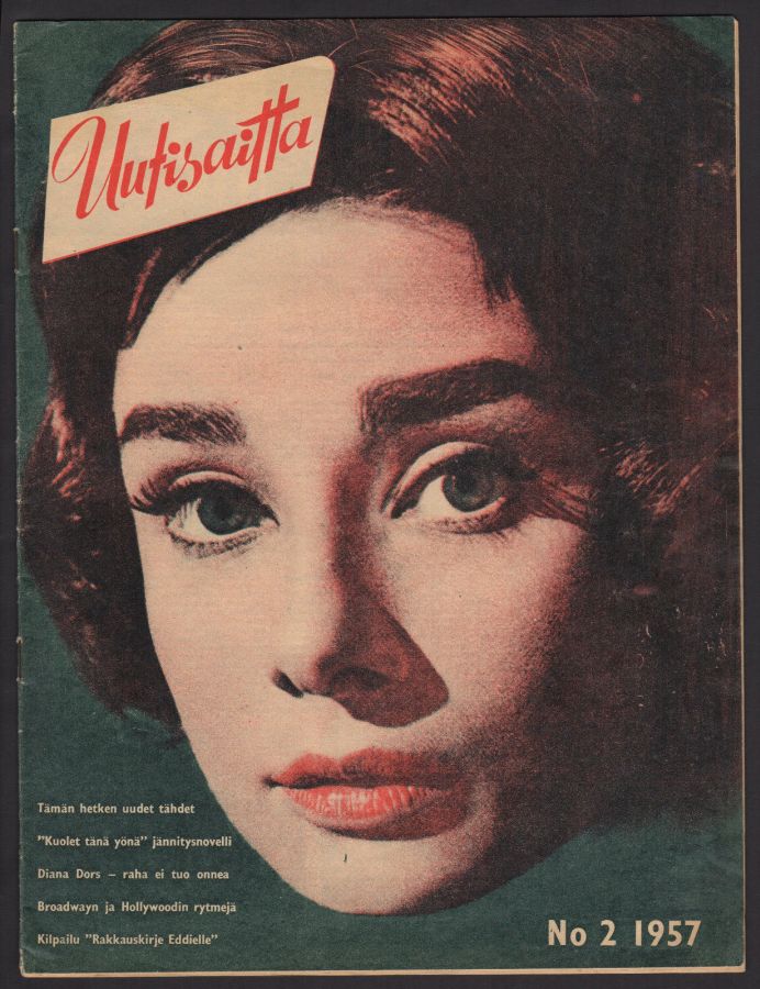 UUTISAITTA magazine side cover Issue 2   1957
