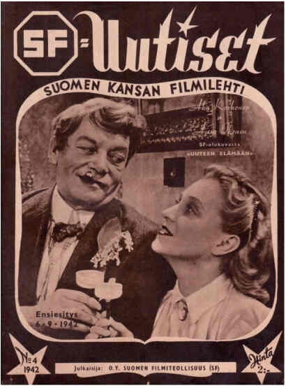 UUTISET magazine side cover Issue 4 6 September 1942