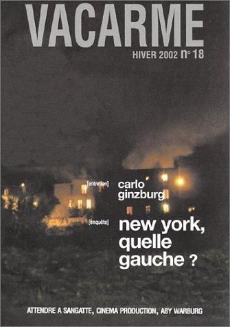 VACARME magazine side cover Issue 18 Winter 2002