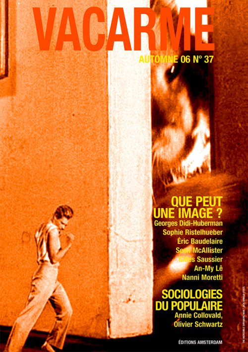 VACARME magazine side cover Issue 37 Autumn 2006