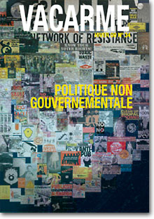 VACARME magazine side cover Issue 34 Winter 2006