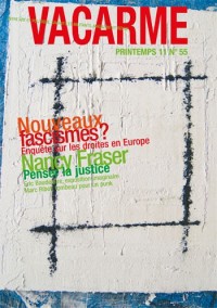 VACARME magazine side cover Issue 55 Spring 2011