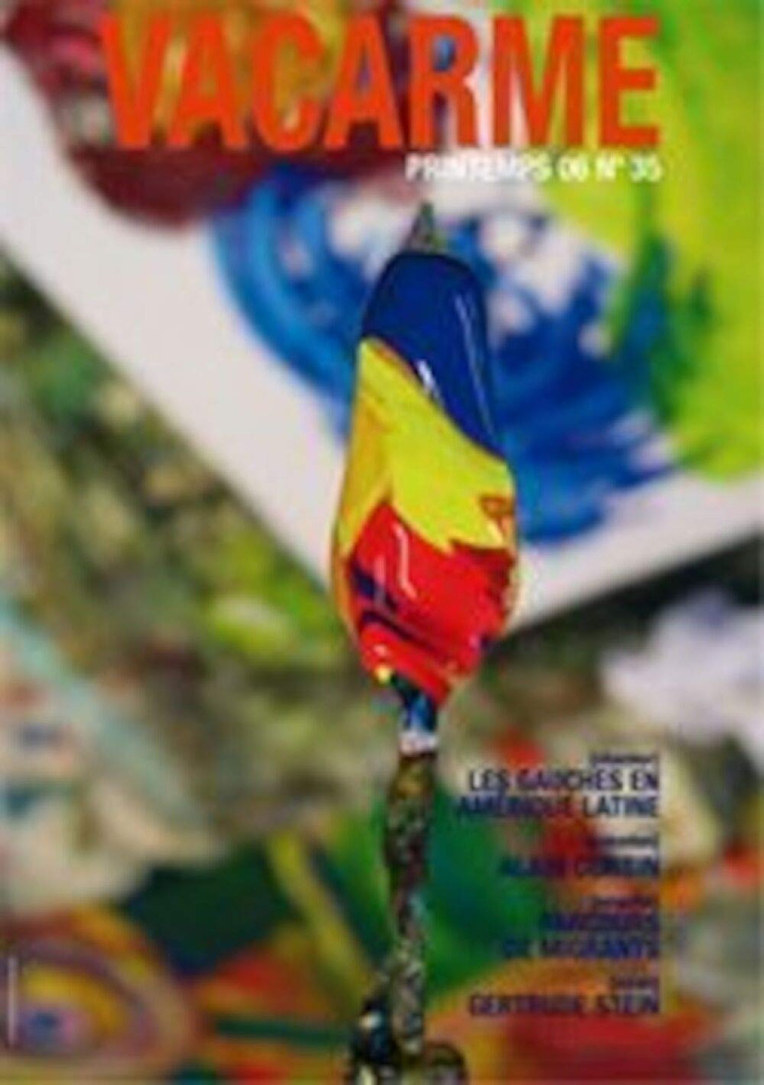 VACARME magazine side cover Issue 35 Spring 2006