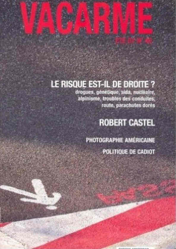 VACARME magazine side cover Issue 40   2007
