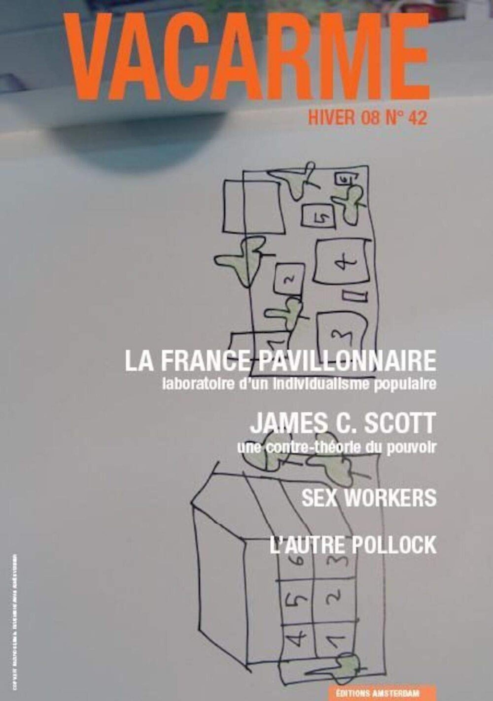 VACARME magazine side cover Issue 42 Winter 2008