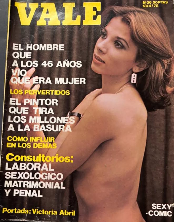 VALE magazine side cover Issue 36   1978
