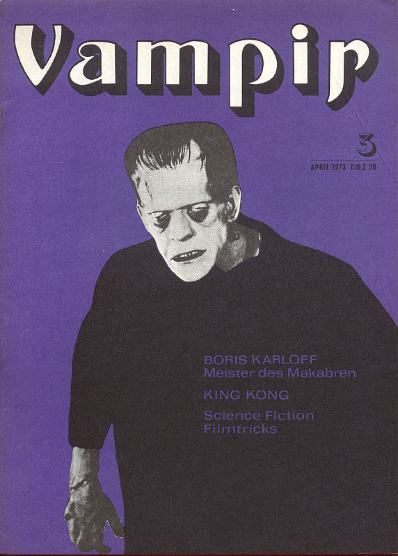 VAMPIR magazine side cover Issue 3 April 1973