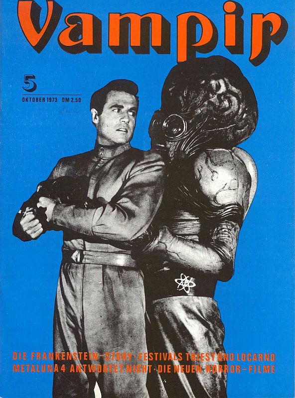 VAMPIR magazine side cover Issue 5 October 1973