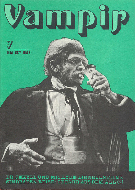 VAMPIR magazine side cover Issue 7 May 1974