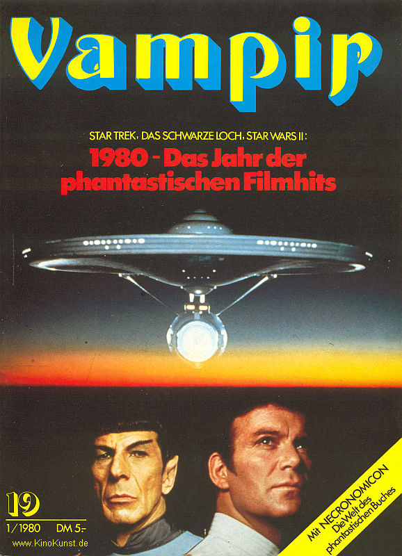 VAMPIR magazine side cover Issue 19 February 1980