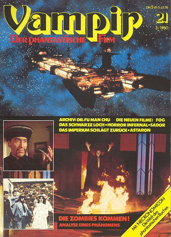 VAMPIR magazine side cover Issue 21 October 1980