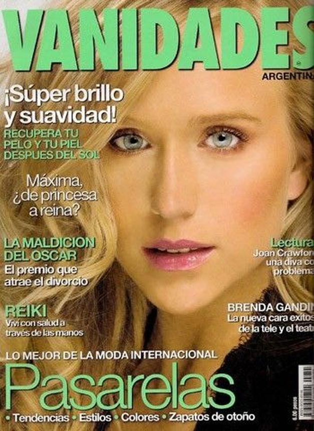 VANIDADES ARGENTINA magazine side cover  March 2007