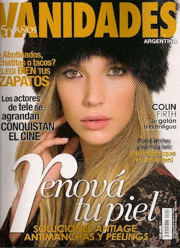 VANIDADES ARGENTINA magazine side cover 22 April 2010