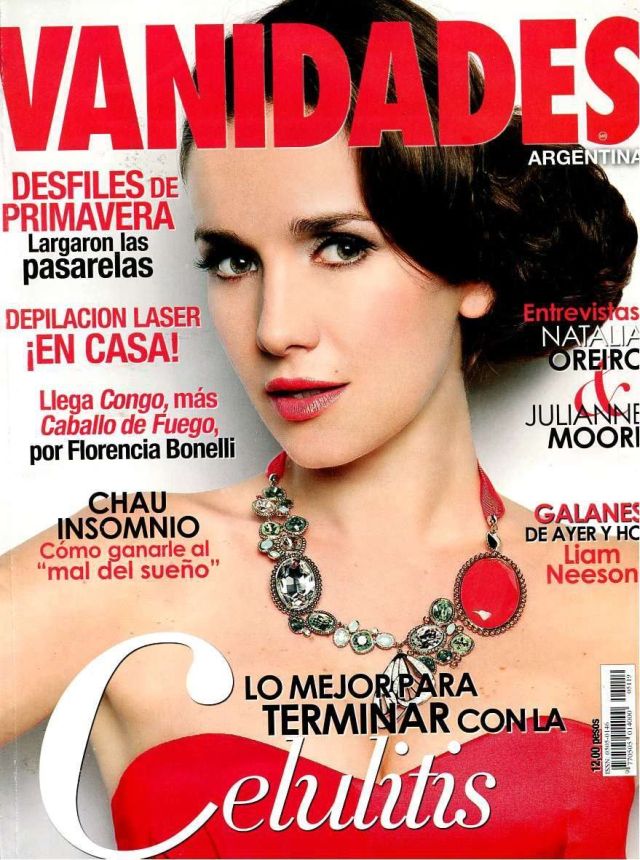 VANIDADES ARGENTINA magazine side cover  September 2011