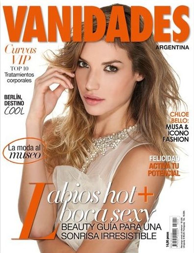 VANIDADES ARGENTINA magazine side cover 29 June 2012