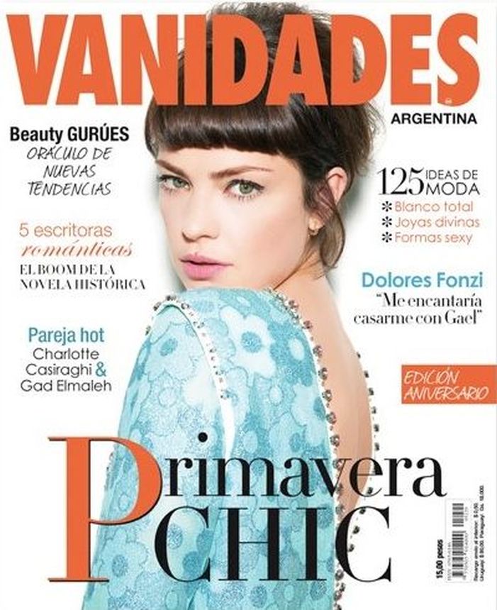 VANIDADES ARGENTINA magazine side cover 21 September 2012